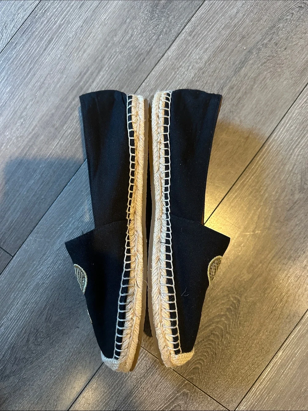 Kate Spade New York Doubles espadrille flats.